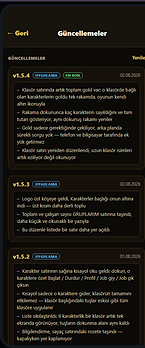 NsyL Companion — güncellemeler